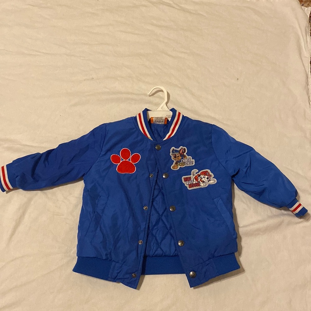 Royal blue paw patrol jacket